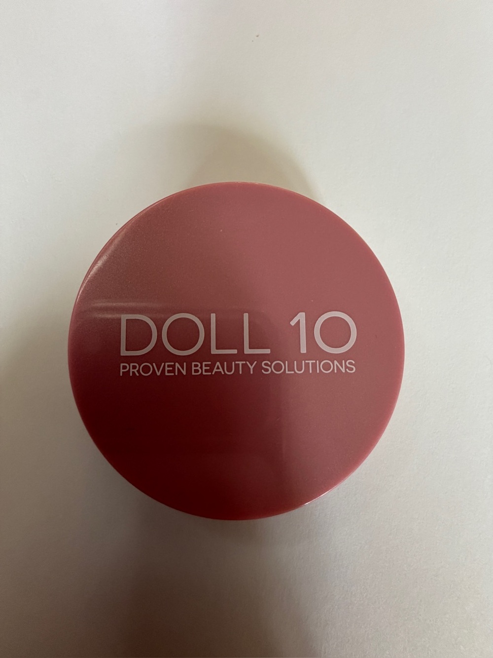 NEW Doll 10 Skin Genius Cheek Flush Blush | Crimson Flush Cream-to-Powder Blush